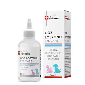 Drnatures EYE CARE Kedi ve Köpekler için göz bakım solüsyonu 50 ML