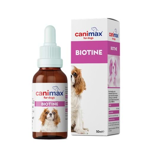DRNATURES Canimax Köpeklerde Tüy dökülesi için Biotin 50 ml